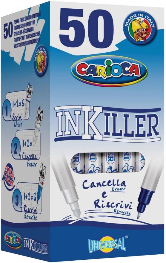 Carioca inktuitwisser Inkiller met twee punten