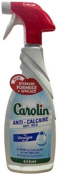 Carolin anti-kalk spray van 650 ml