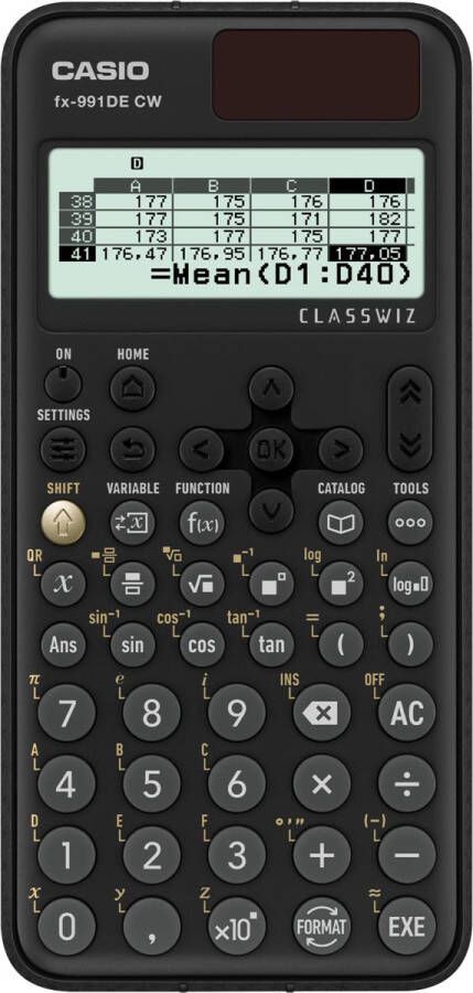 Casio wetenschappelijke rekenmachine FX-991DECW Duitstalige versie