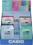 Casio zakrekenmachine SL 310UC display van 30 stuks in geassorteerde kleuren(27 + 3 gratis ) - Thumbnail 1