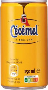 Cécémel Cecemel chocolademelk Mini blik van 15 cl pak 24 stuks