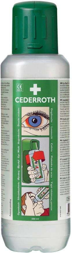 Cederroth oogspoelmiddel 500 ml pak van 2 stuks