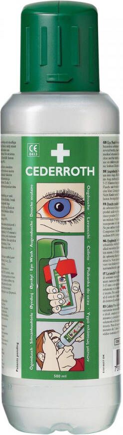 Cederroth oogspoelmiddel 500 ml pak van 2 stuks