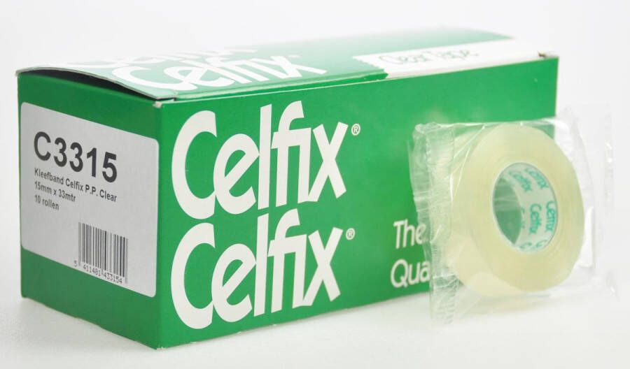 Celfix plakband PP ft 15 mm x 33 m