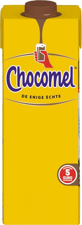 Chocomel chocolademelk pak van 1 liter vol