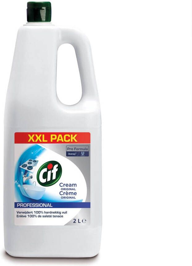 Cif schuurcrème flacon van 2 liter