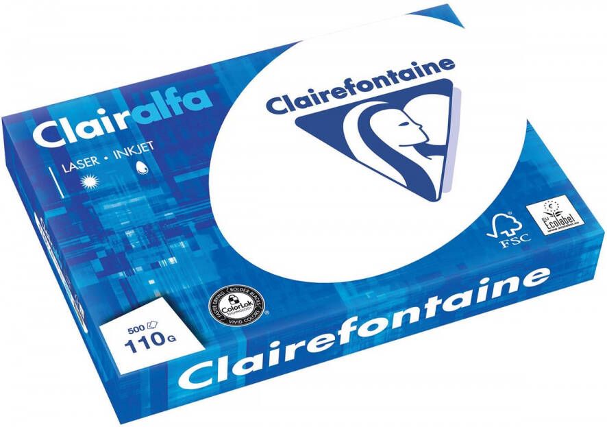 Clairalfa presentatiepapier A3, 110 g, pak van 500 vel online kopen
