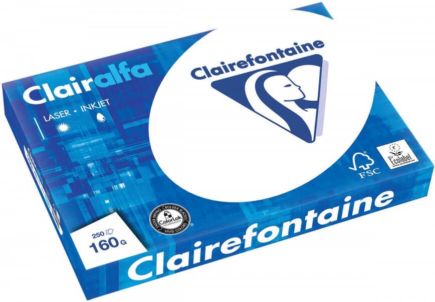 Clairalfa presentatiepapier A3, 160 g, pak van 250 vel online kopen
