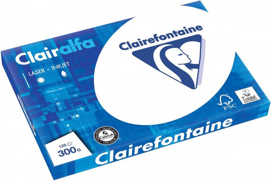 Clairalfa presentatiepapier A3, 300 g, pak van 125 vel online kopen