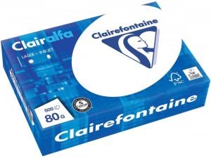 Clairefontaine Clairalfa printpapier ft A5 80 g pak van 500 vel