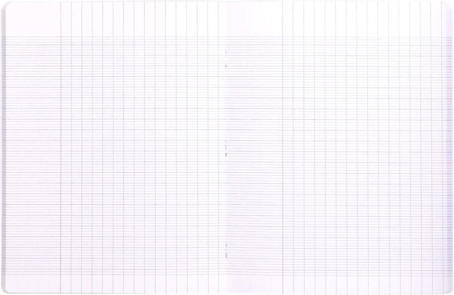 Clairefontaine schrift Mimesys voor ft A4+ 96 bladzijden kaft in PP seyès oranje