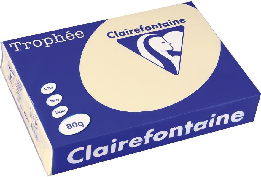 Clairefontaine TrophÃÂ©e gekleurd papier A4 80 g 500 vel gems