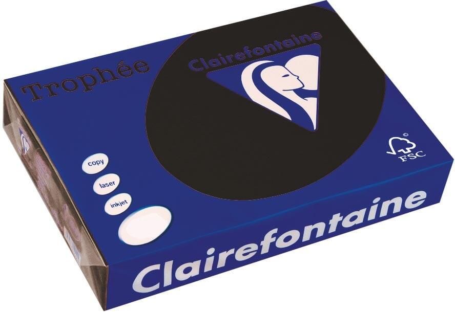 Clairefontaine TrophÃÂ©e Pastel gekleurd papier A4 160 g 250 vel zwart