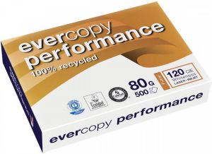 Clairefontaine Evercopy kopieerpapier Performance ft A4 80 g pak van 500 vel