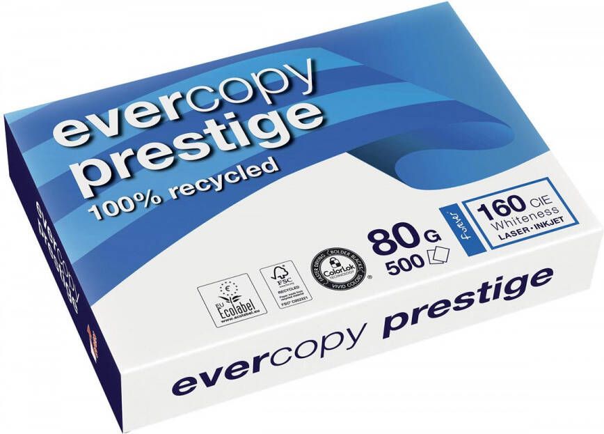 Clairefontaine Evercopy kopieerpapier Prestige ft A4, 80 g, pak van 500 vel online kopen