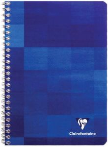 Clairefontaine schrift ft 16 5 x 21 cm 120 bladzijden gelijnd met kantlijn