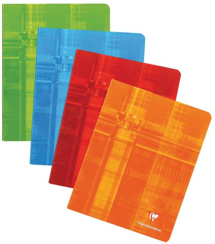 OfficeTown Clairefontaine schrift ft 16 5 x 21 cm 72 bladzijden commercieel zonder kantlijn
