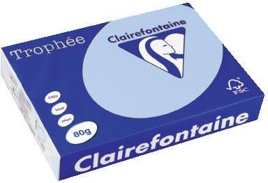 Clairefontaine Trophée gekleurd papier A4 80 g 500 vel blauw
