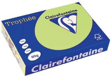 Clairefontaine Trophée gekleurd papier A4 80 g 500 vel golfgroen
