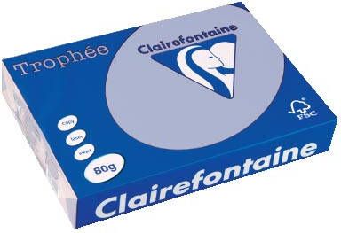 Clairefontaine Trophée gekleurd papier A4 80 g 500 vel lavendel