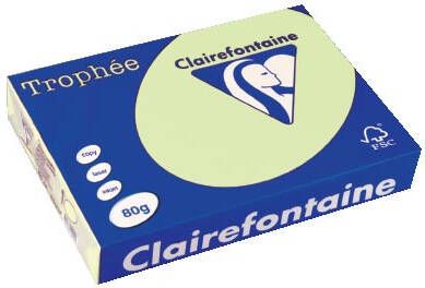 Clairefontaine Trophée gekleurd papier A4 80 g 500 vel lichtgroen