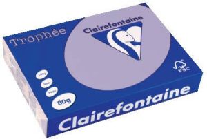 Clairefontaine Trophée gekleurd papier A4 80 g 500 vel lila