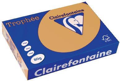 Clairefontaine Trophée gekleurd papier A4 80 g 500 vel mokkabruin