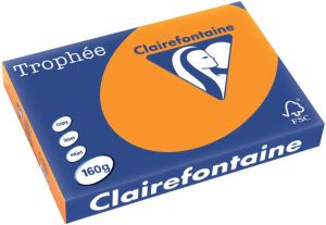 Clairefontaine Trophée Intens gekleurd papier A3 160 g 250 vel feloranje