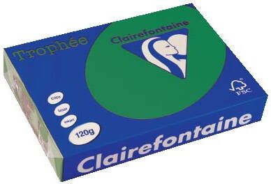 Clairefontaine Trophée Intens gekleurd papier A4 120 g 250 vel dennengroen