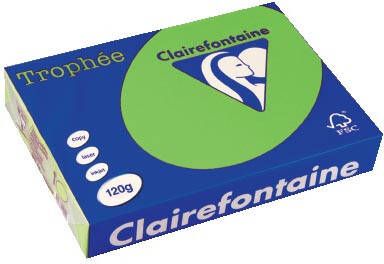 Clairefontaine Trophée Intens gekleurd papier A4 120 g 250 vel grasgroen