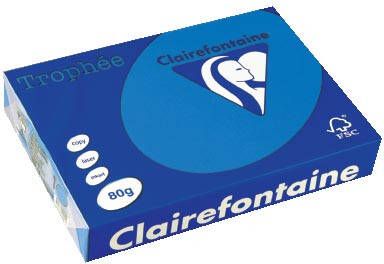 Clairefontaine Trophée Intens gekleurd papier A4 80 g 500 vel turkoois