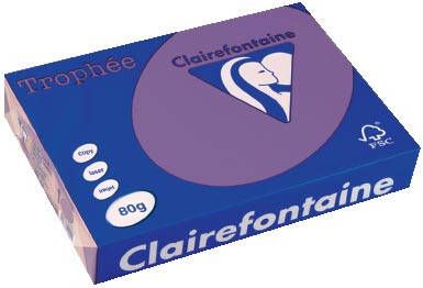 Clairefontaine Trophée Intens gekleurd papier A4 80 g 500 vel violet