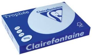 Clairefontaine Trophée Pastel gekleurd papier A3 80 g 500 vel azuurblauw