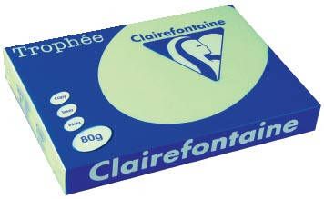 Clairefontaine Trophée Pastel gekleurd papier A3 80 g 500 vel groen