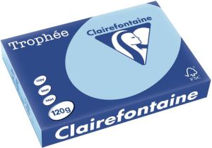 Clairefontaine Trophée Pastel gekleurd papier A4 120 g 250 vel blauw