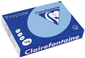 Clairefontaine Trophée Pastel gekleurd papier A4 120 g 250 vel helblauw