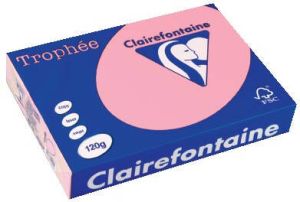 Clairefontaine Trophée Pastel gekleurd papier A4 120 g 250 vel roze