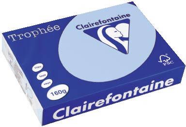 Clairefontaine Trophée Pastel gekleurd papier A4 160 g 250 vel blauw