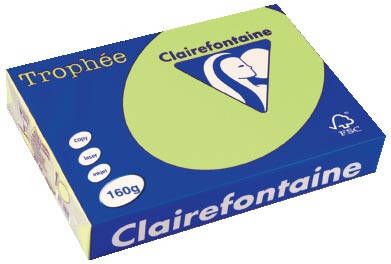 Clairefontaine Trophée Pastel gekleurd papier A4 160 g 250 vel golfgroen