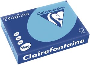 Clairefontaine Trophée Pastel gekleurd papier A4 160 g 250 vel lavendelblauw