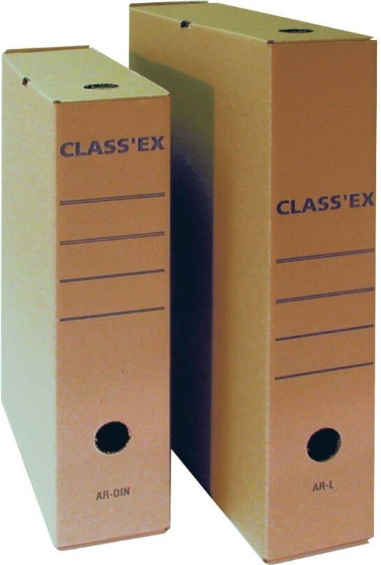 Classex Class&apos;ex archiefdoos voor ft A4 binnenft: 34 5 x 25 1 cm