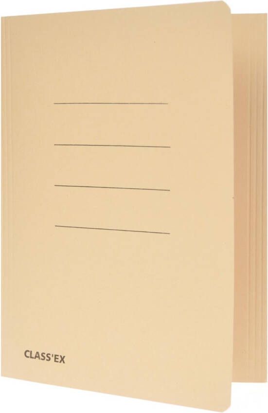 Classex Class&apos;ex dossiermap 3 kleppen ft 18 2 x 22 5 cm (voor ft schrift) gems