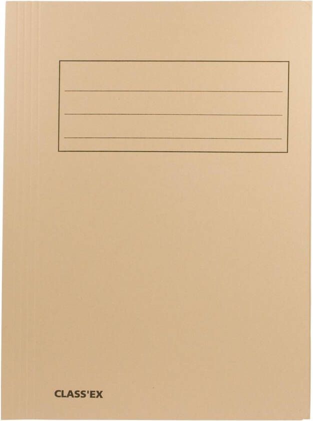 Classex Class&apos;ex dossiermap 3 kleppen ft 23 7 x 32 cm (voor ft A4) gems