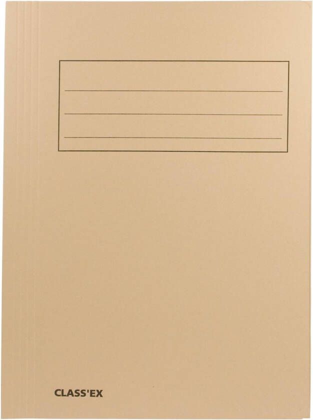 Classex Class&apos;ex dossiermap 3 kleppen ft 23 7 x 34 7 cm (voor ft folio) gems