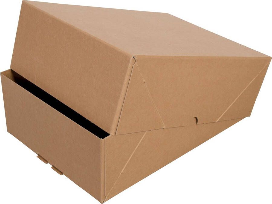 Cleverpack Paraatdoos A4 307x220x108mm voor 1000 vel bruin pakà 10 stuks
