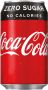 Coca Cola Company Coca-Cola Zero frisdrank fat blik van 33 cl pak van 24 stuks - Thumbnail 1