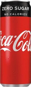 Coca Cola Company Coca-Cola Zero frisdrank sleek blik van 25 cl pak van 24 stuks