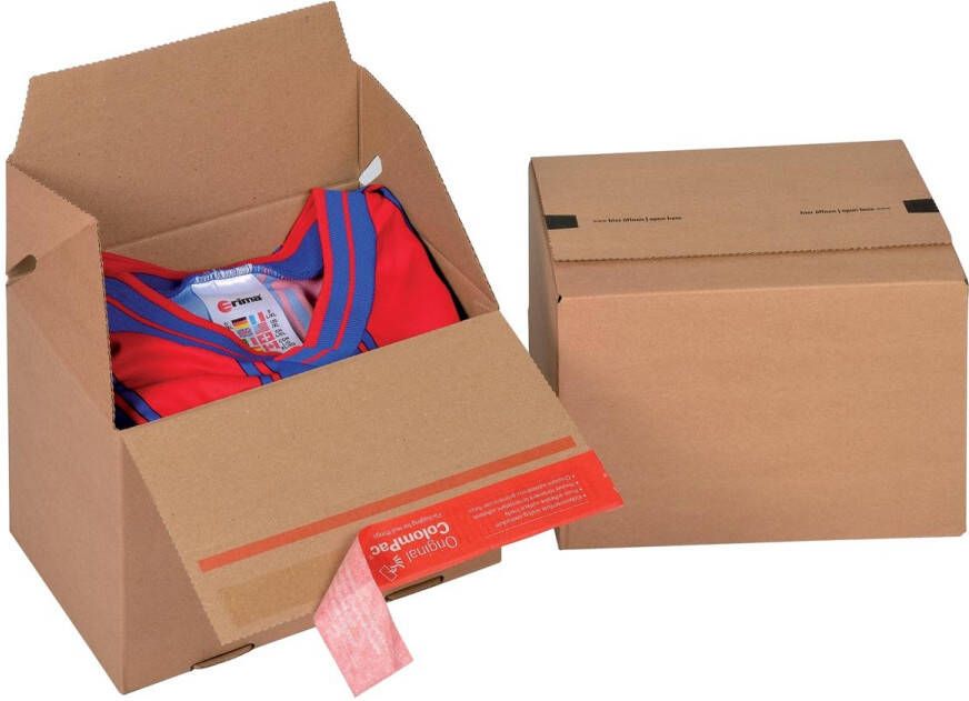 Colompac Eurobox Size S binnenformaat 195 x 145 x 140 mm bruin