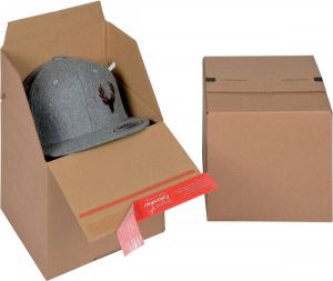 Colompac Eurobox Size S binnenformaat 195 x 194 x 87 mm bruin