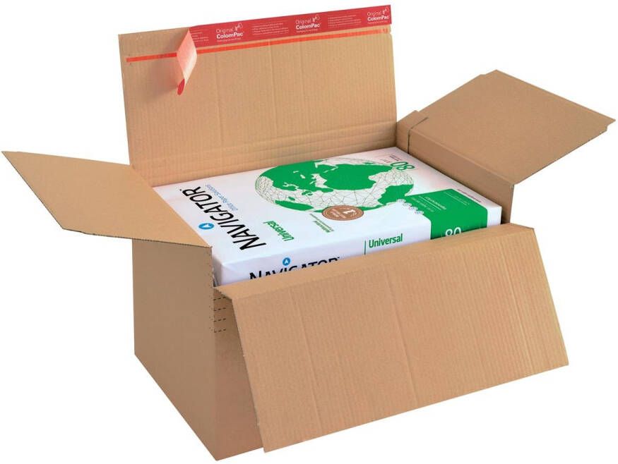 Colompac verzenddoos CP141 ft 30 5 x 22 8 x 7 -16 cm bruin